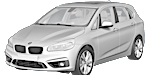 BMW F45 P25A1 Fault Code